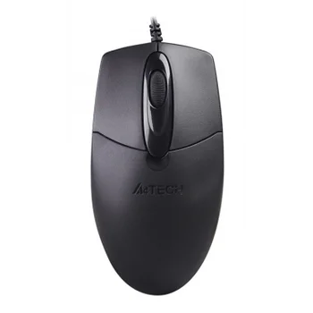 Мышь A4Tech OP-720 черный оптическая (1200dpi) USB (3but)