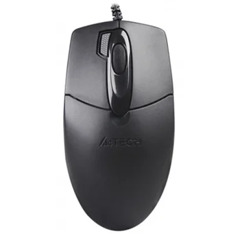 Мышь A4Tech OP-730D черный оптическая (1200dpi) USB (4but)