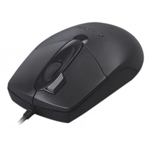 Мышь A4Tech OP-730D черный оптическая (1200dpi) USB (4but)