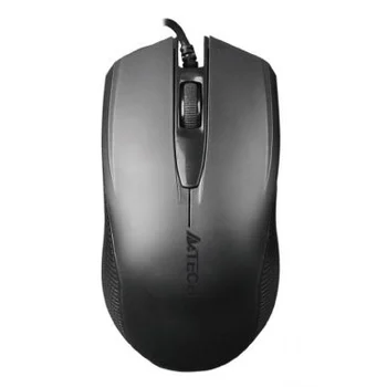 Мышь A4Tech OP-760 черный оптическая (1200dpi) USB (3but)