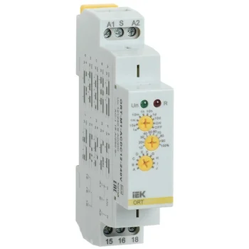 Реле времени многофункц. ORT 1 контакт 12-240В AC/DC IEK ORT-M1-ACDC12-240V