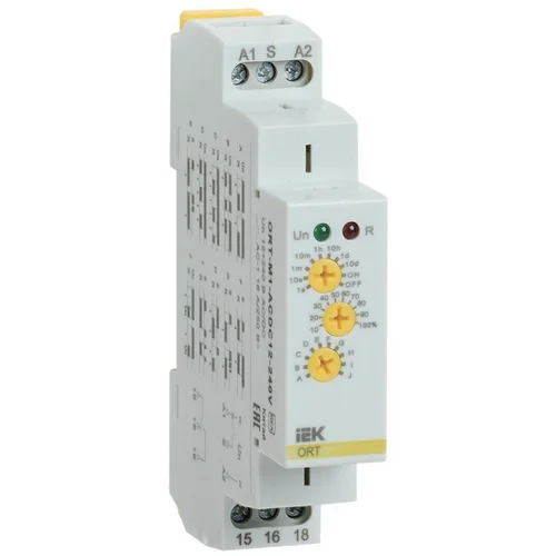 Реле времени многофункц. ORT 1 контакт 12-240В AC/DC IEK ORT-M1-ACDC12-240V
