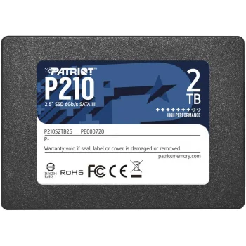 Накопитель SSD Patriot SATA-III 2TB P210S2TB25 P210 2.5"