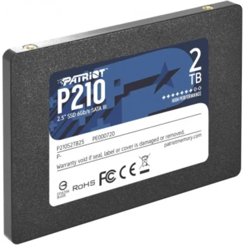 Накопитель SSD Patriot SATA-III 2TB P210S2TB25 P210 2.5"