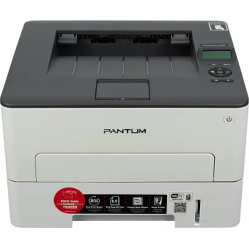 Принтер лазерный Pantum P3010DW A4 Duplex WiFi белый