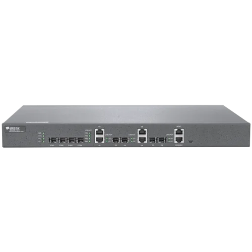 OLT BDCOM 3310 с 4 портами GEPON (SFP), 2 комбо-портами, 2хSFP, 2хRJ-45, 2 БП АC, FEC (уценка 1)