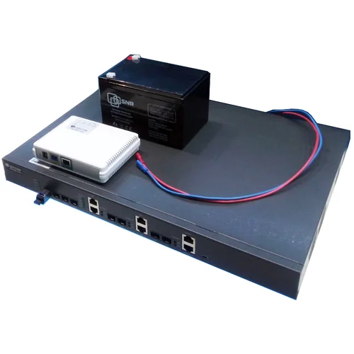 OLT BDCOM 3310 с 4 портами GEPON (SFP), 2 комбо-портами, 2хSFP, 2хRJ-45, 2 БП АC, FEC, порт RPS