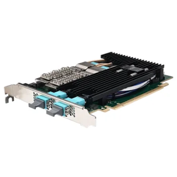 Сетевая карта 2 порта 100GBase-SR4 Bypass (LC, Intel E810-CAM2), Silicom P4CG2BPI81-ZS4