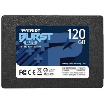 Накопитель SSD Patriot SATA-III 120GB PBE120GS25SSDR Burst Elite 2.5"