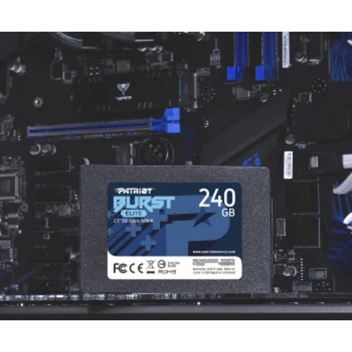 Накопитель SSD Patriot SATA-III 240GB PBE240GS25SSDR Burst Elite 2.5"