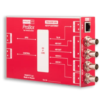 Конвертер двунаправленный TSoIP-DVB-ASI PBX-ENP-200 PROFITT