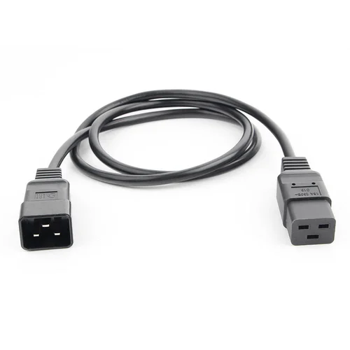 Кабель питания IEC320-C20/IEC320-C19, 220B, 16А, 1.8м