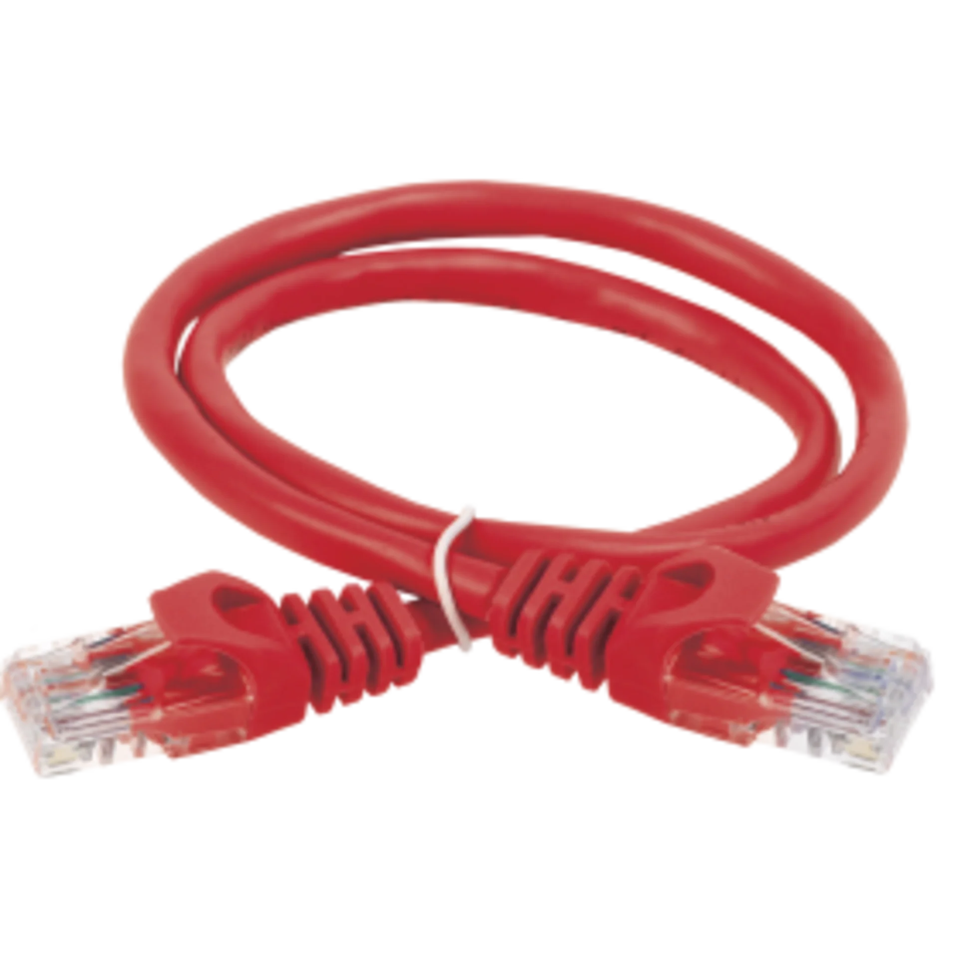 Шнур коммутационный кат. 6 UTP LSZH 2м красный