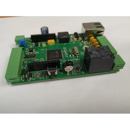 Плата ERD-V4.4 с установленными компонентами, некондиция