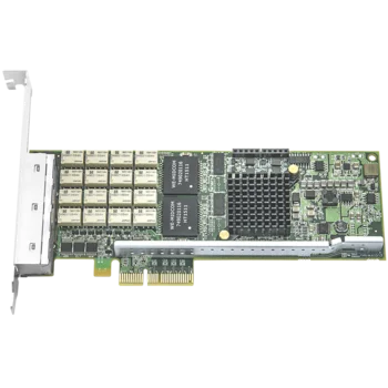 Сетевая карта 4 порта 10/100/1000Base-T Bypass (RJ45, Intel i350AM4), Silicom PE2G4BPi35LA-SD