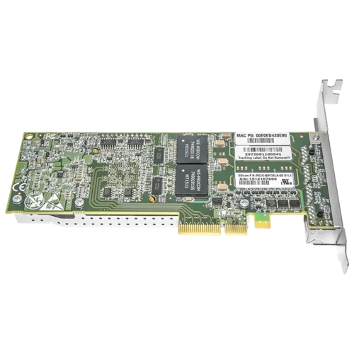 Сетевая карта 4 порта 10/100/1000Base-T Bypass (RJ45, Intel i350AM4), Silicom PE2G4BPi35LA-SD