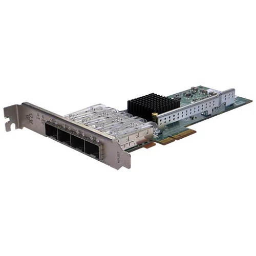 Сетевая карта 4 порта 1000Base-LX (SFP, Intel i350AM4), Silicom PE2G4SFPi35L-LX