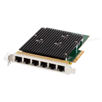 Сетевая карта 6 портов 10/100/1000Base-T (RJ45, Intel i350AM2 и Intel i350AM4), Silicom PE2G6i35-R