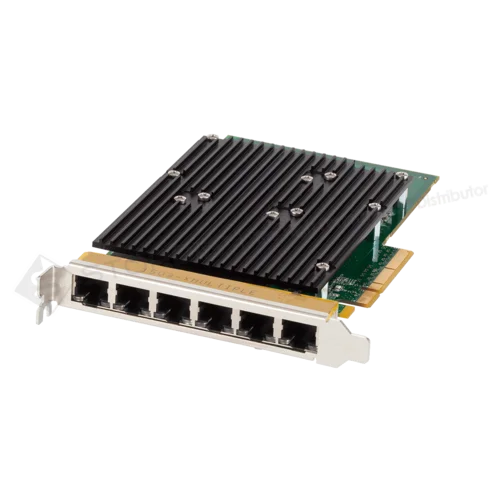 Сетевая карта 6 портов 10/100/1000Base-T (RJ45, Intel i350AM2 и Intel i350AM4), Silicom PE2G6i35-R