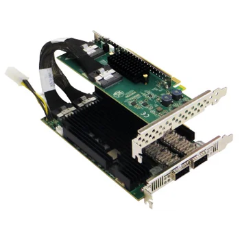 Сетевая карта 2 порта 40G/100GBaseX Content Director (QSFP28, Intel FM10840), Silicom PE3100G2DQIRM-QX4 с кабелем PE316IRM