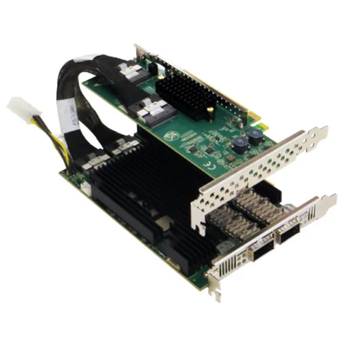 Сетевая карта 2 порта 40G/100GBaseX Content Director (QSFP28, Intel FM10840), Silicom PE3100G2DQIRM-QX4 с кабелем PE316IRM