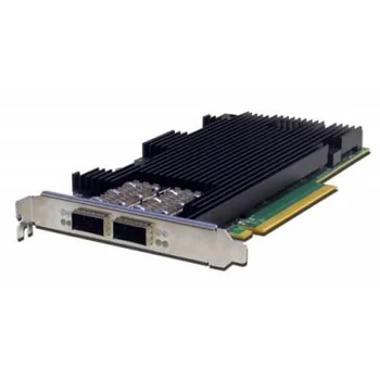 Сетевая карта 2 порта 10G/25G/40G/100GBaseX Content Director (QSFP28, Intel FM10420), Silicom PE3100G2DQiR-QX4