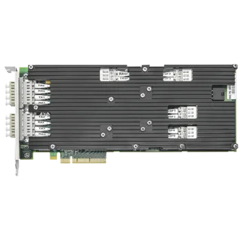 Сетевая карта 4 порта 1000Base-SX/10GBase-SR Bypass (LC, Intel 82599ES), Silicom PE310G4BPi9-SRD-SD