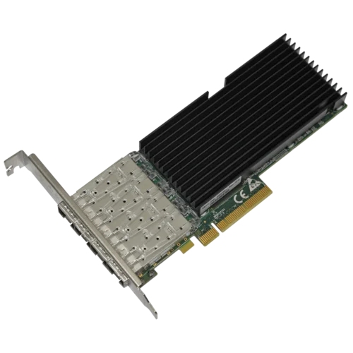 Сетевая карта 4 порта 1000Base-X/10GBase-X (SFP+, Intel 82599ES), Silicom PE310G4SPi9LA-XR