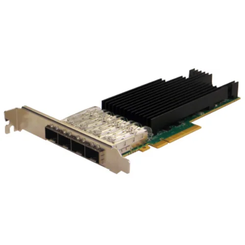 Сетевая карта 4 порта 25GBase-X (SFP28/zSFP+, Intel® XXV710 Based), Silicom PE325G4I71L-XR