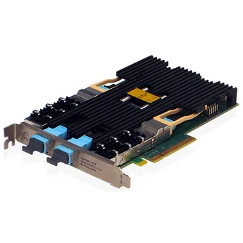 Сетевая карта 2 порта 40GBase-SR4 Bypass (MPO, XL710BM2), Silicom PE340G2BPI71-QS41