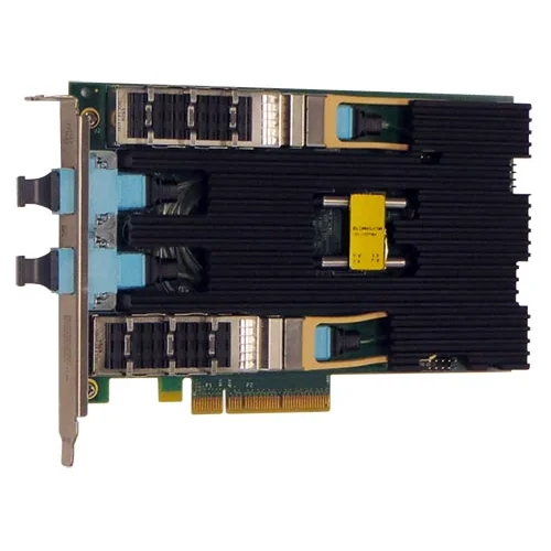 Сетевая карта 2 порта 40GBase-SR4 Bypass (MPO, XL710BM2), Silicom PE340G2BPI71-QS41