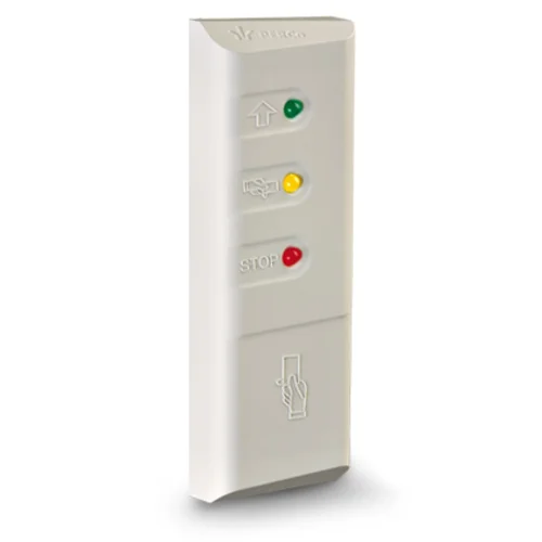 Считыватель бесконтактный PERCo-IR03 с интерфейсом RS-485, для карт формата EMM и HID, цвет корпуса - бежевый