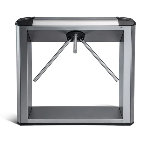 Электронная проходная с автоматическими преграждающими планками "Антипаника" и встроенным картоприемником для карт EMM/HID