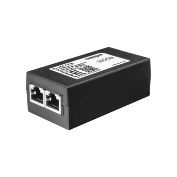 PoE инжектор неуправляемый PI-154-1PA, 1x10/100BASE-TX 50В PoE passive, PoE бюджет 15.4Вт
