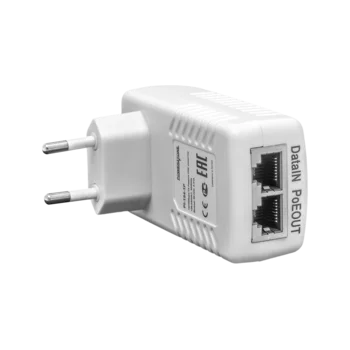 PoE инжектор неуправляемый PI-250-1P, 1x10/100BASE-TX 50В PoE passive, PoE бюджет 25Вт