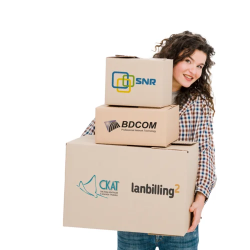 Комплексное решение для построения PON-сети в районе с небольшой плотностью застройки