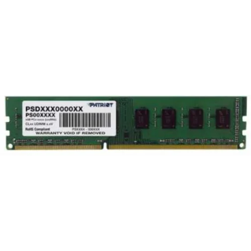 Память DDR3L 4Gb 1600MHz Patriot PSD34G1600L81 Signature RTL PC3-12800 CL11 DIMM 240-pin 1.35В