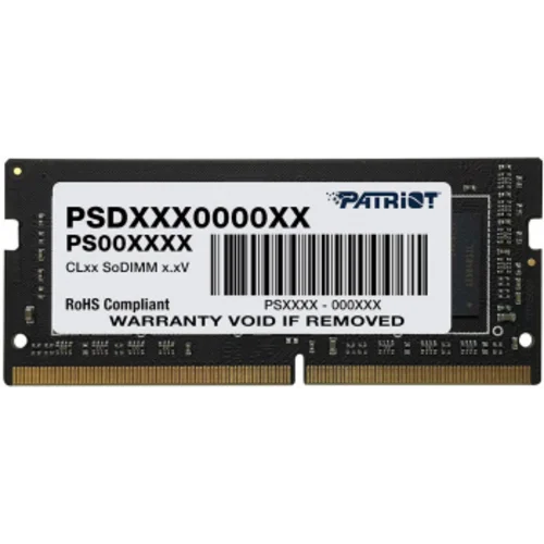 Память DDR4 16Gb 3200MHz Patriot PSD416G320081S Signature RTL PC4-25600 CL22 SO-DIMM 260
