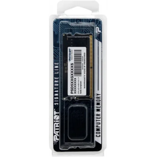 Память DDR5 16GB 4800MHz Patriot PSD516G480081S RTL PC5-38400 CL40 SO-DIMM 262-pin 1.1В