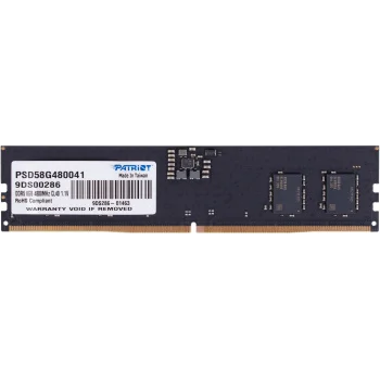 Память DDR5 8GB 4800MHz Patriot PSD58G480041 Signature RTL PC5-38400 CL40 DIMM 288-pin 1.1В