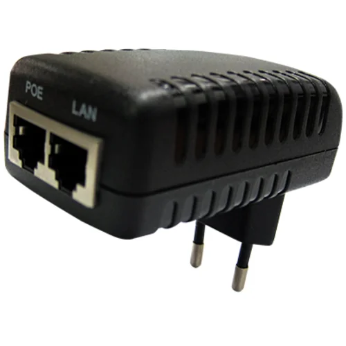 Инжектор NetPing 2x10/100Mbps 802.3af, PoE бюджет 15Вт