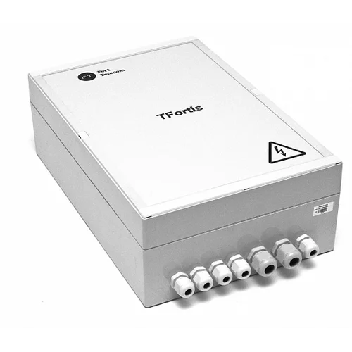 Уличный управляемый PoE коммутатор TFORTIS PSW-2G4F-UPS 4FE PoE +2 GB SFP порта, питание 220В, IP66 c системой бесперебойного питания, 4 АКБ в кмпл