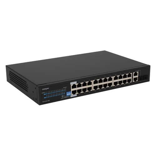 Неуправляемый 24 портовый PoE коммутатор PUS-2C24L-360R с возможностью установки в стойку