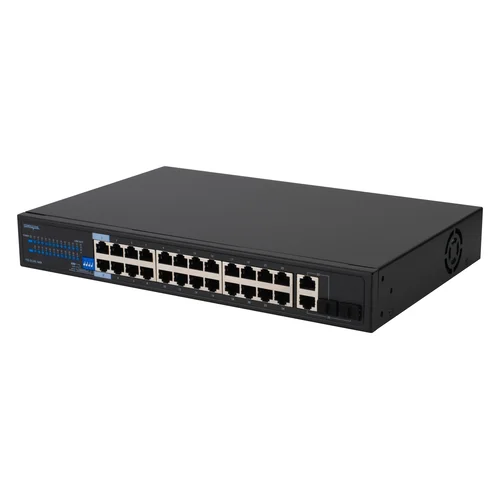 Неуправляемый 24 портовый PoE коммутатор PUS-2C24L-360R с возможностью установки в стойку