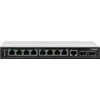 PoE коммутатор неуправляемый PUS-CS08L-115M, 8x10/100BASE-TX 802.3af&at + 1xGb Combo + 1x1000BASE-X, c изол. портов, PoE бюджет 115Вт, до 30Вт на порт
