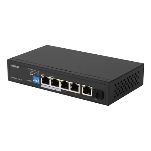 Неуправляемый 4 портовый PoE коммутатор PUS-TS04GL-60M v2