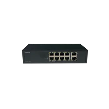 Неуправляемый 8 портовый PoE коммутатор PUS-TT08-120RM с возможностью установки в стойку