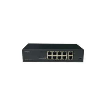 Неуправляемый 8 портовый PoE коммутатор PUS-TT08L-120RM Plus с изоляцией портов и возможностью установки в стойку