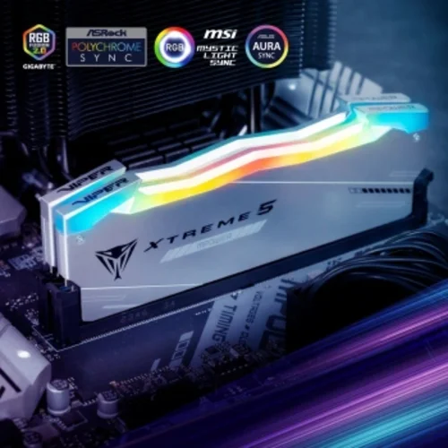 Память DDR5 2x16GB 6000MHz Patriot PVXR532G60C30KM Viper Xtreme 5 RGB RTL Gaming PC5-48000 CL30