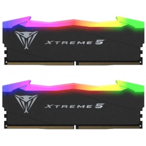 Память DDR5 2x16Gb 7600MHz Patriot PVXR532G76C36K Viper XTREME RGB RTL Gaming PC5-60800 CL36